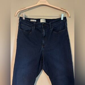 UNIVERSAL THREAD - Navy high rise ankle boot cut - Blue Jeans - size 17R